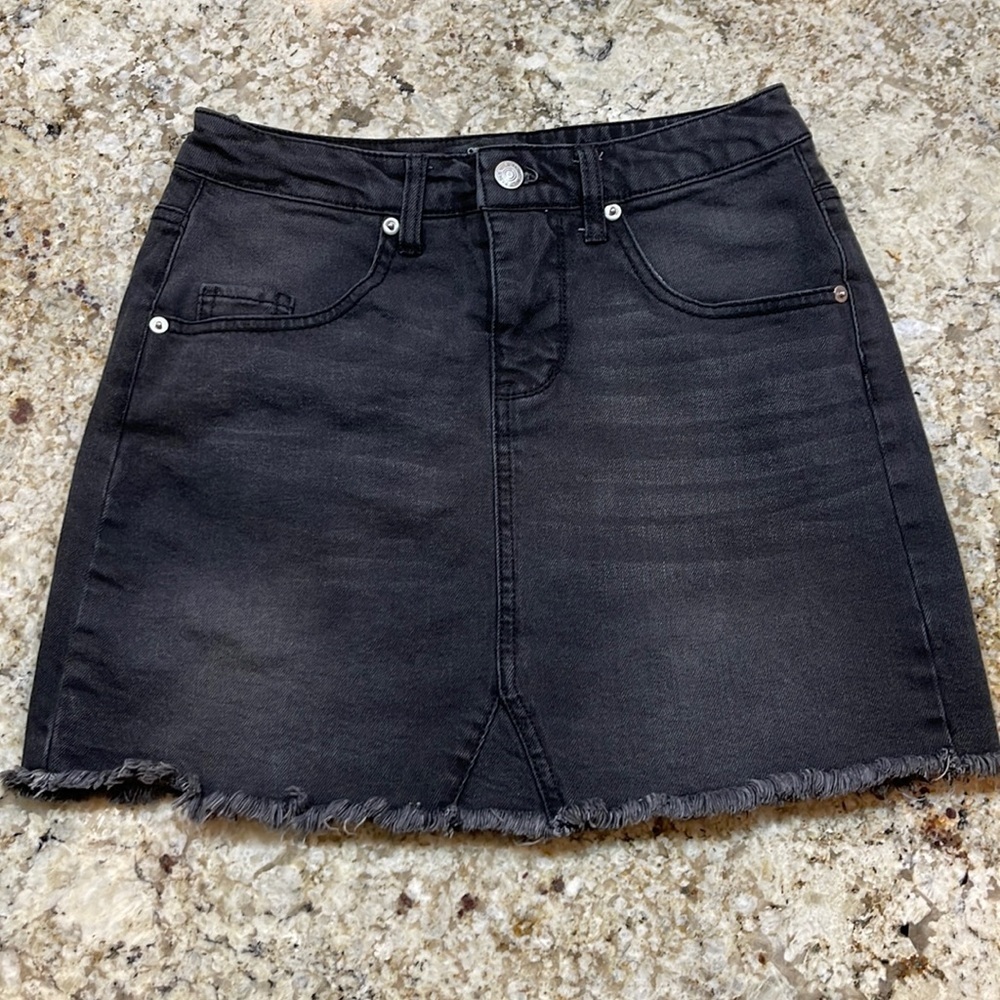 Wild Fable Black Denim Skirt